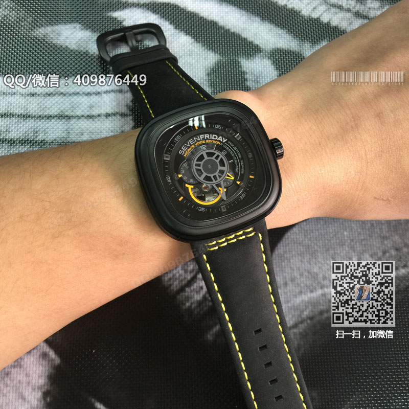 【一比一】七個星期五 SevenFriday MICAH'S VOICE PVD外殼 黑色面